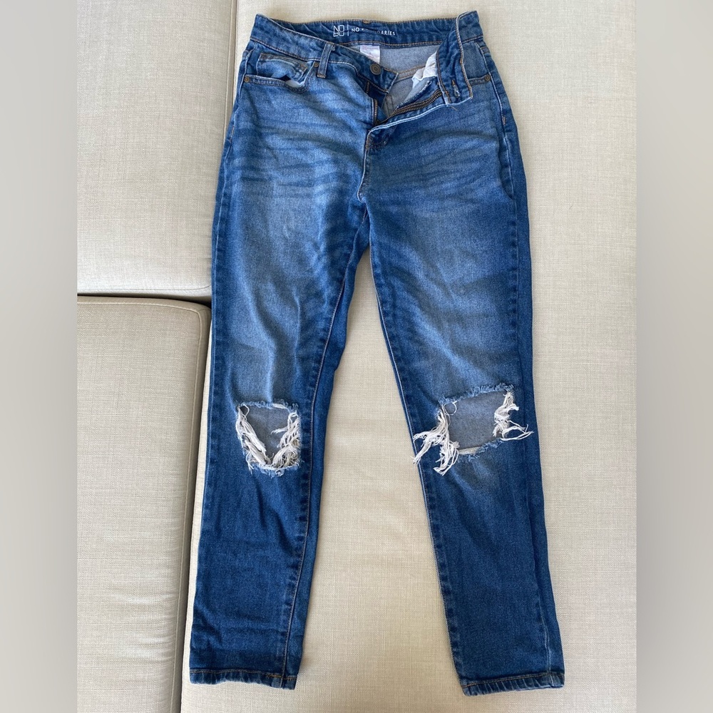 NO BOUNDARIES Blue Skinny Jeans